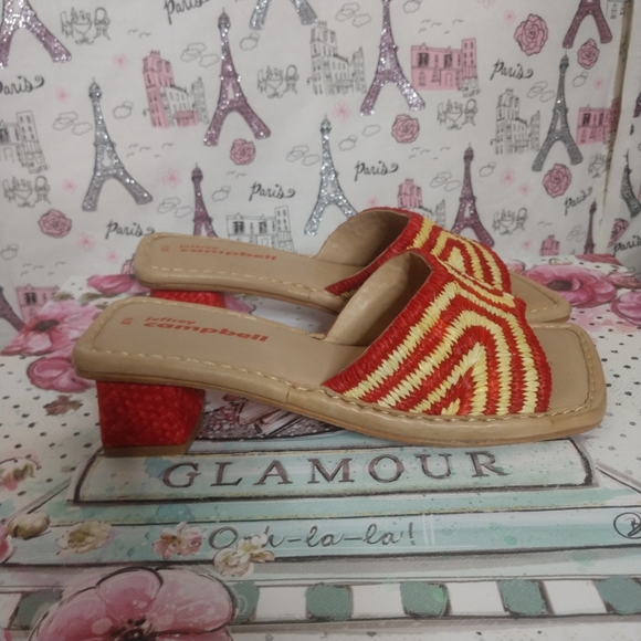 Jeffrey Campbell Kaelan Slide Sandals Size 8.5 - Picture 5 of 9